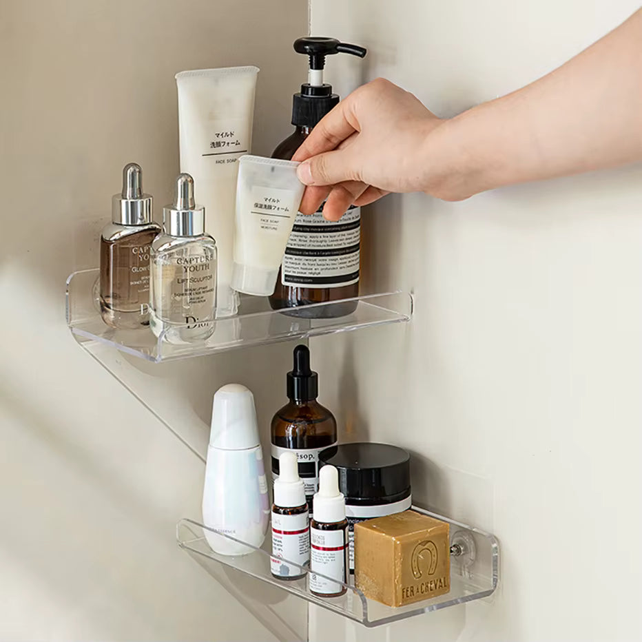 Acrylic shelf detail