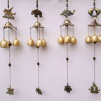 Wind chimes hanging