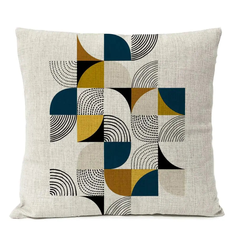 Floral Cushion Cover – Cotton Linen Design