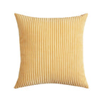 Decorative Striped Cushion Cover – Handcrafted Polyester