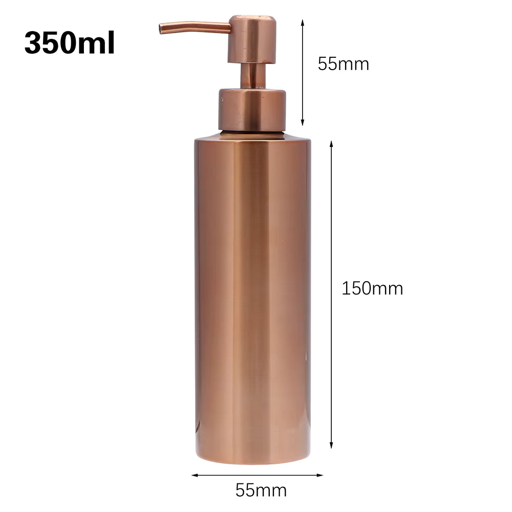 Stainless Steel Rose Gold Soap Dispenser