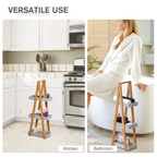 kleankin 3 Tier A-Frame Bathroom Shower Caddy Storage Unit