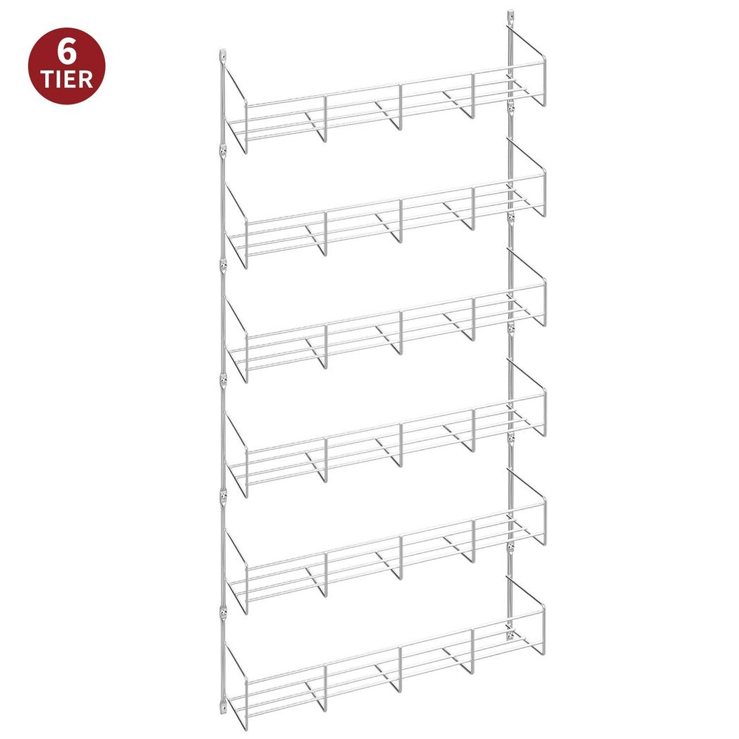 6 tier rack outline diagram
