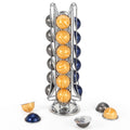 Vinsani Chrome 24 Coffee Pod Stand holding capsules