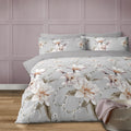 Anemone Grey Duvet Cover Set