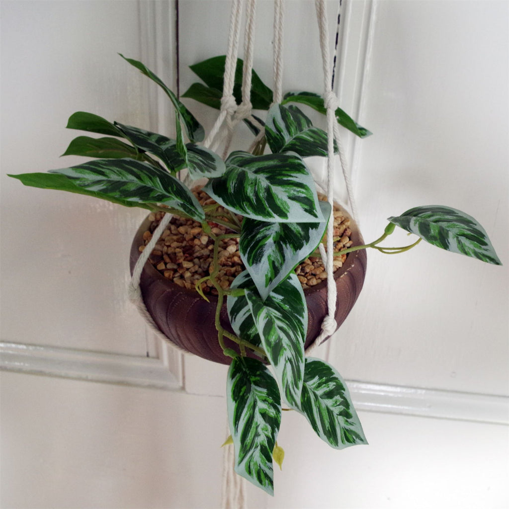 85cm Hanging Artificial Potted Pothos Plant