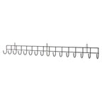 Extra-Long Tool Rack In Black Powder Coating