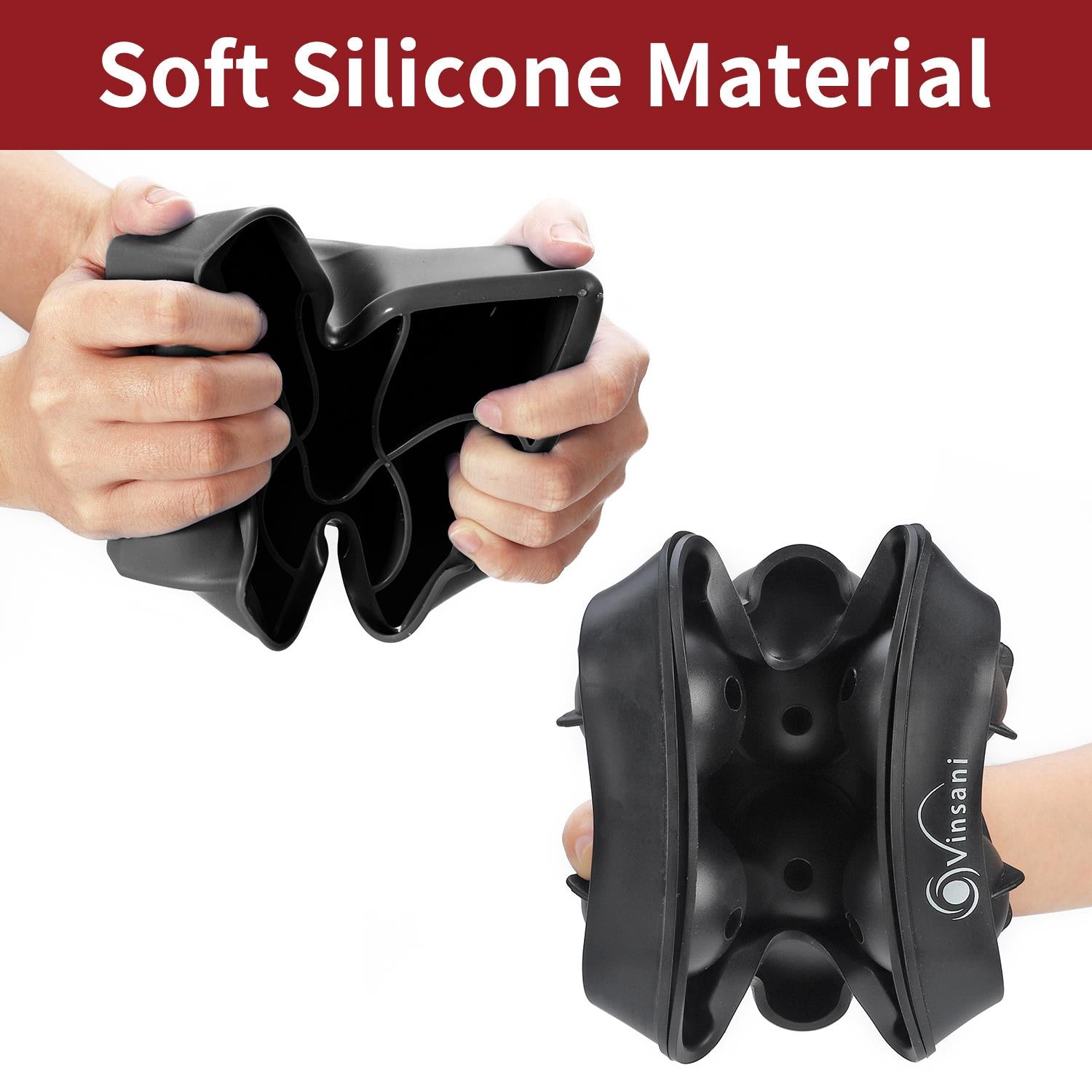 Silicone ice cube tray flexible easy release