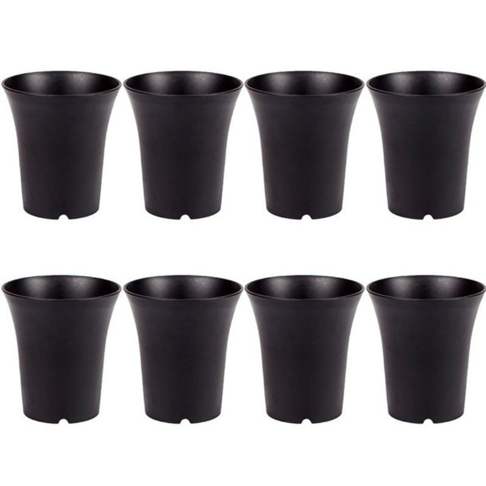 Flowerpots with plants