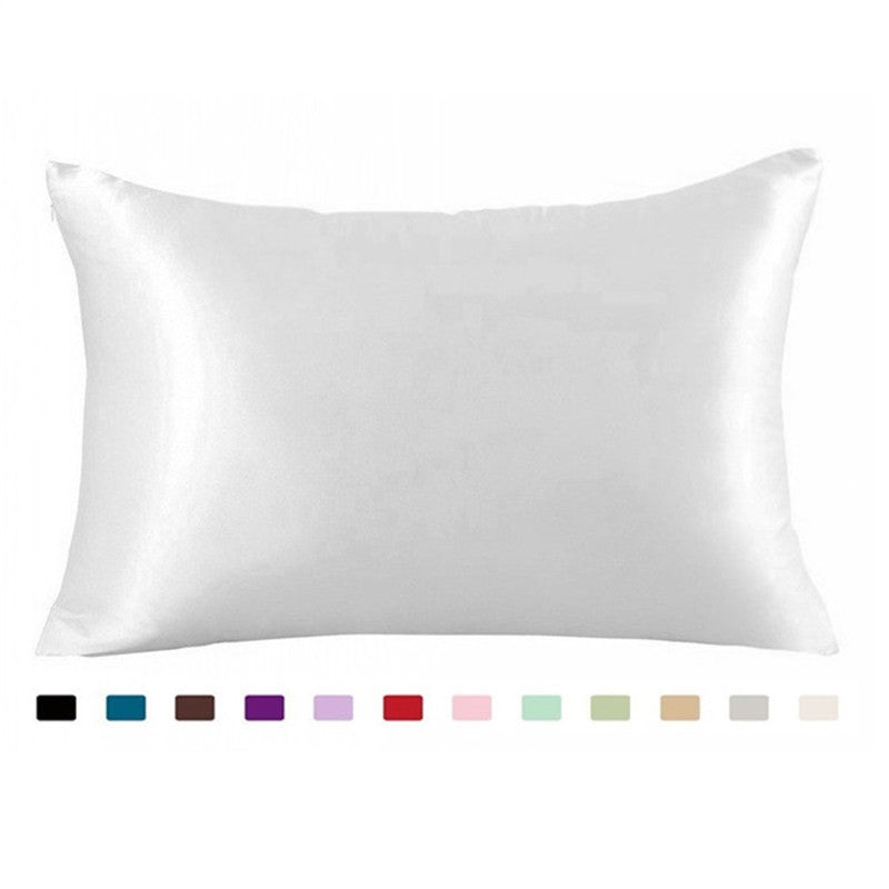 Pillowcase on bed
