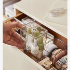 TAANY Acrylic Makeup Organizer Box with Lid