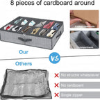 Under Bed Shoe Storage compartments