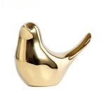 Nordic Ceramic Bird Figurines – Modern Decoration Set of 2