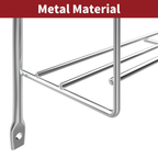 Close up of chrome metal material and construction