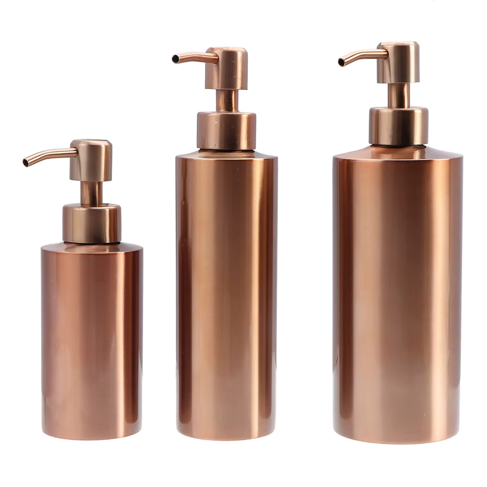 Stainless Steel Rose Gold Soap Dispenser