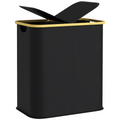 HOMCOM 80L Collapsible Laundry Hamper